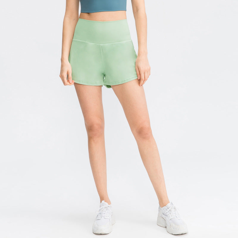 Yoga Shorts Women's Ice Feeling Quick-drying Fitness Running Loose Tennis