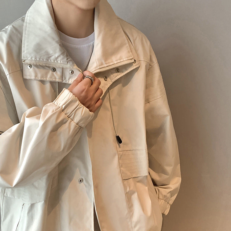Fashion Loose Fake Two Piece Jacket