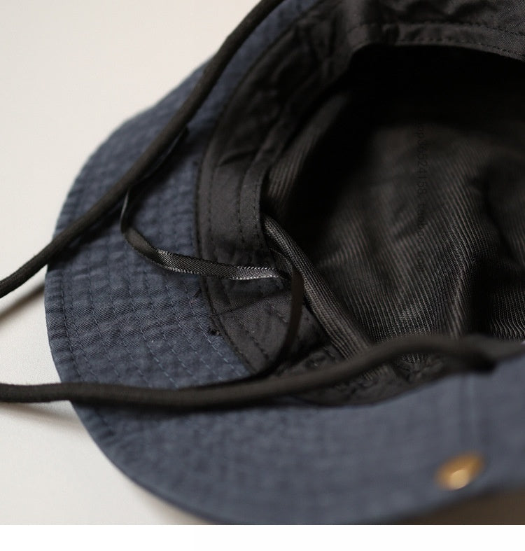 Japanese Style Workwear Lace-up Fishing Hat