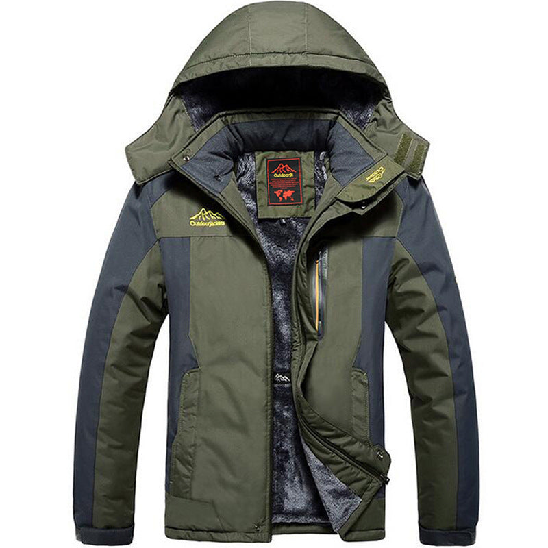 Men's Outdoor Warm And Fleece Jacket