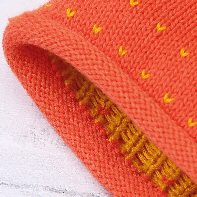 Boys And Girls Fashion Watermelon Knitting Hundred Hat