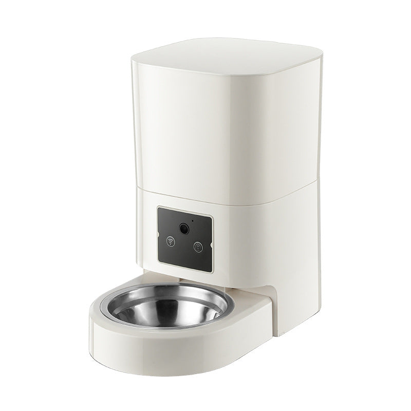 Timing Quantitative Remote Control Automatic Pet Feeder Cat Food Dog Food Intelligent Feeding Machine