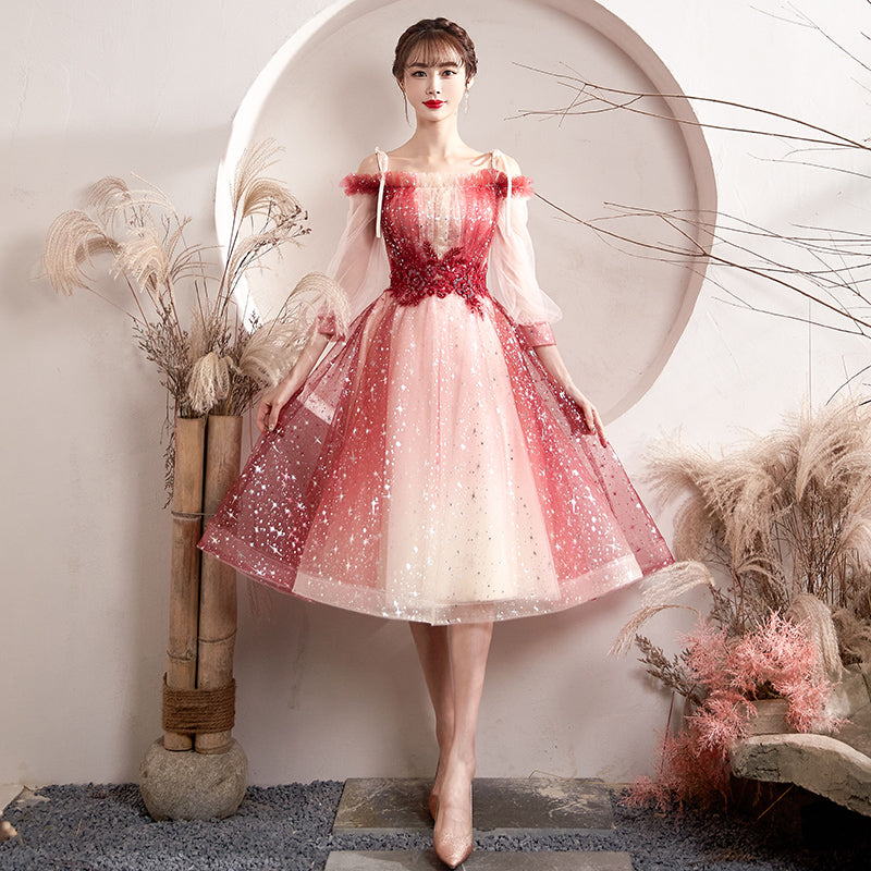 Starry Sky Dress Women's Light Luxury