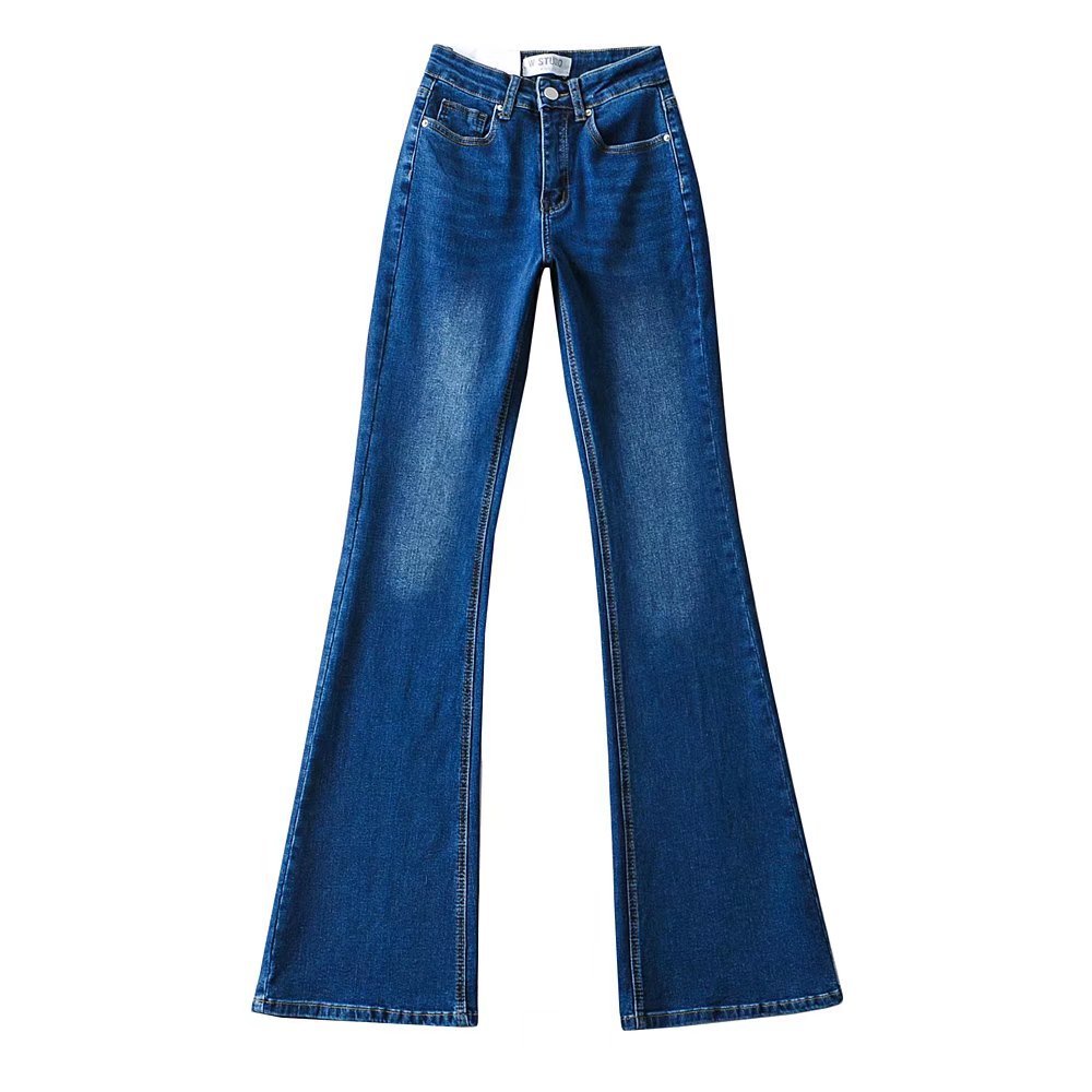 Women's Love Fart Pocket Flare Jeans