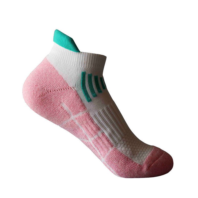 Towel Bottom Socks Anti-friction Color Matching Mesh Breathable Running