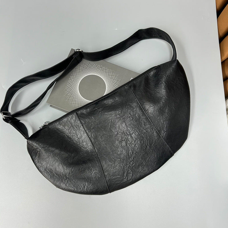 Retro Korean-style Crossbody Dumpling Bag