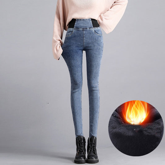 Wear Slim Pencil Pants With Abdomen And Feet