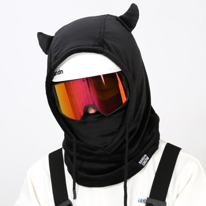 Men's And Women's Ski Helmet Headgear Face Protection To Keep Warm