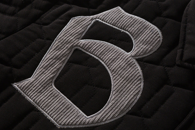 Men's Plastered Rhombus Jacket Padded Coat