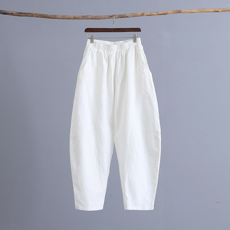 Articulated Women's Solid Zen Meditation Pants