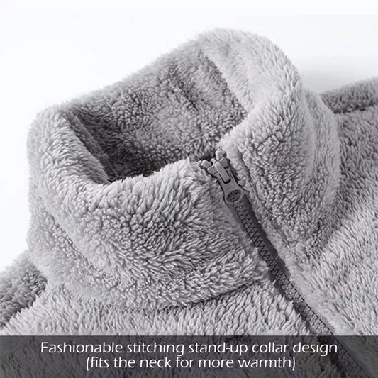 Women's Outdoor Fleece Cardigan Zipper Sweater