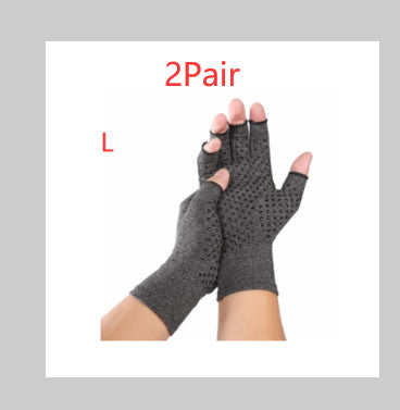 Åndbare sundhedshandsker med halve fingre