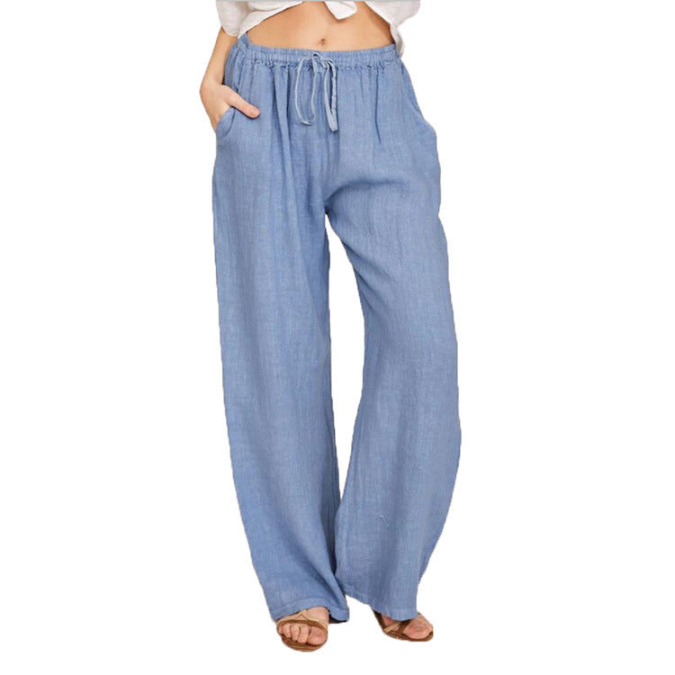 Fashion Personality Female Loose Trendy Wide-leg Pants