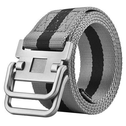 Outdoor Minimalist Trend Youth Casual Canvas Belt