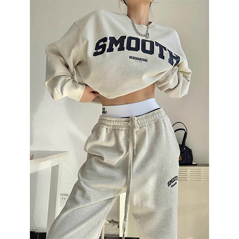 Women's Loose-fitting Versatile Casual Sportswear Set