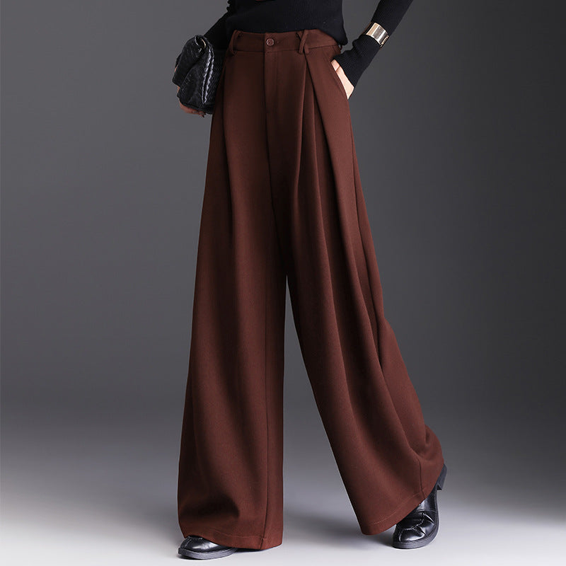 Relaxed-fit Casual Pants For Work And Everyday Wear