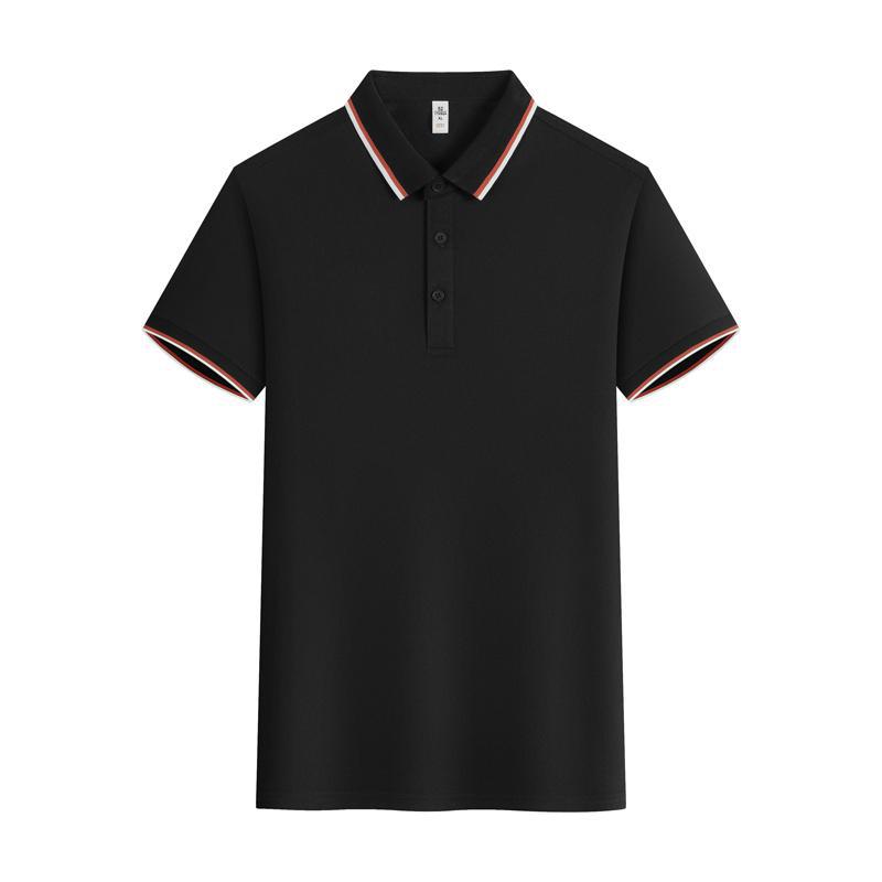 Summer Ice Silk Lapel Short Sleeve Polo Shirt