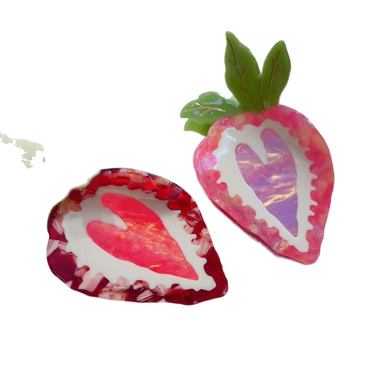 Love Honey Strawberry Fruit Sweet Cute Girls' Hairpin