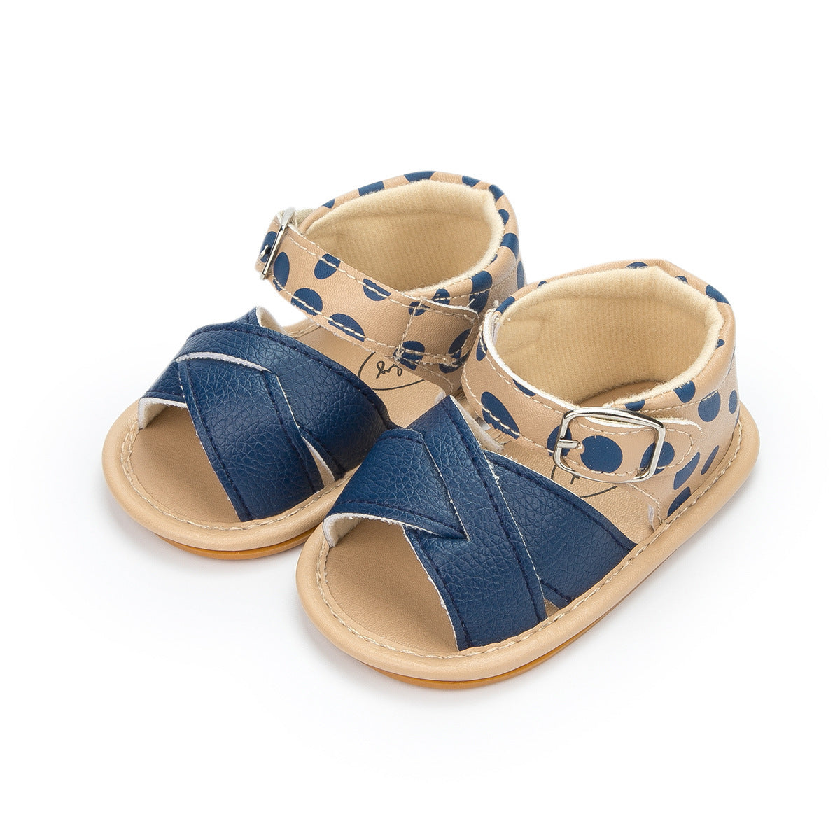 Summer Sandals Breathable Soft Rubber Sole Toddler Shoes