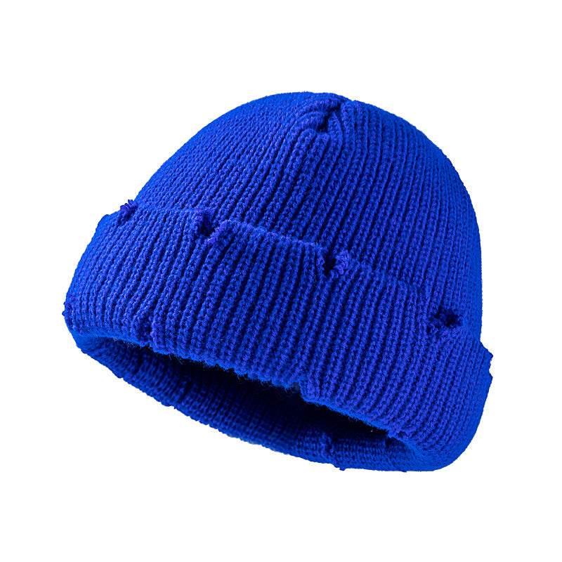 Men's Short Dome Korean Style Knitted Hat