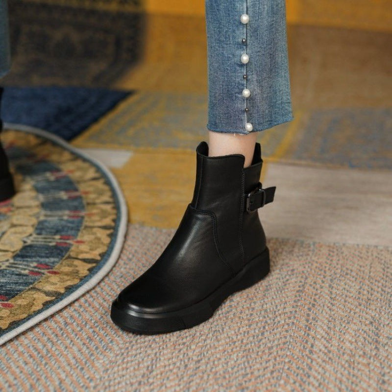 Platform Martin Plus Size Women's Boots