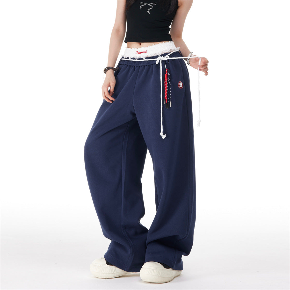 Dance Hip Hop Sports Sweatpants Straight Loose Hip-hop Trousers