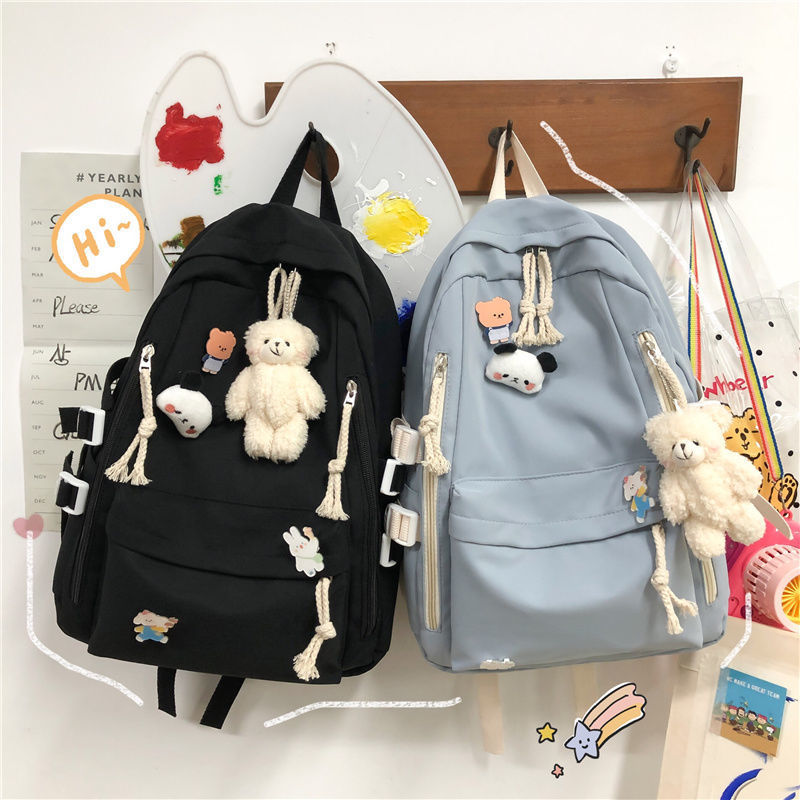 Cute Large Capacity Simple New Schoolbag Girl
