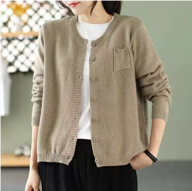 High-grade Korean Style Lazy Sweater Coat