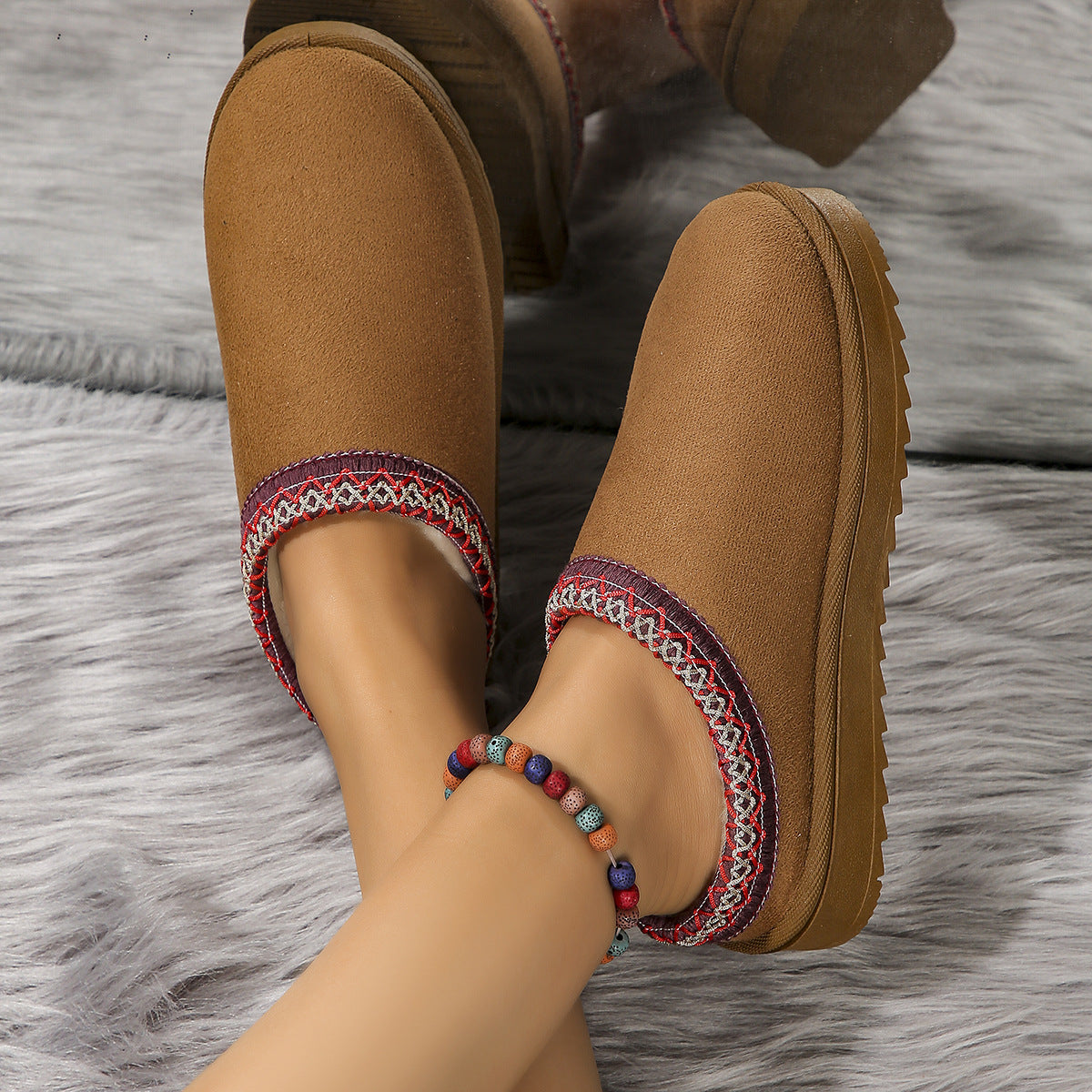 Fallwinter Fringed Fashion Snow Boots