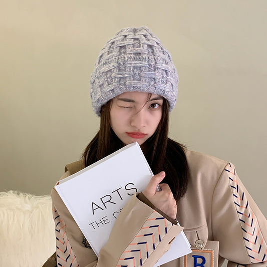 Women's Japanese Cute Warm Knitted Woolen Hat
