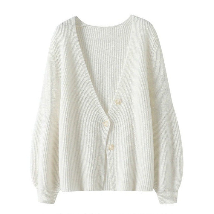 Women's Autumn And Winter New Solid Color Loose Long Sleeves Top