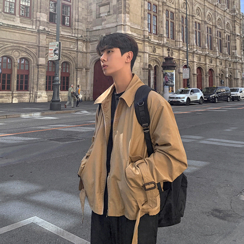 Men's Handsome Short Jacket Coat