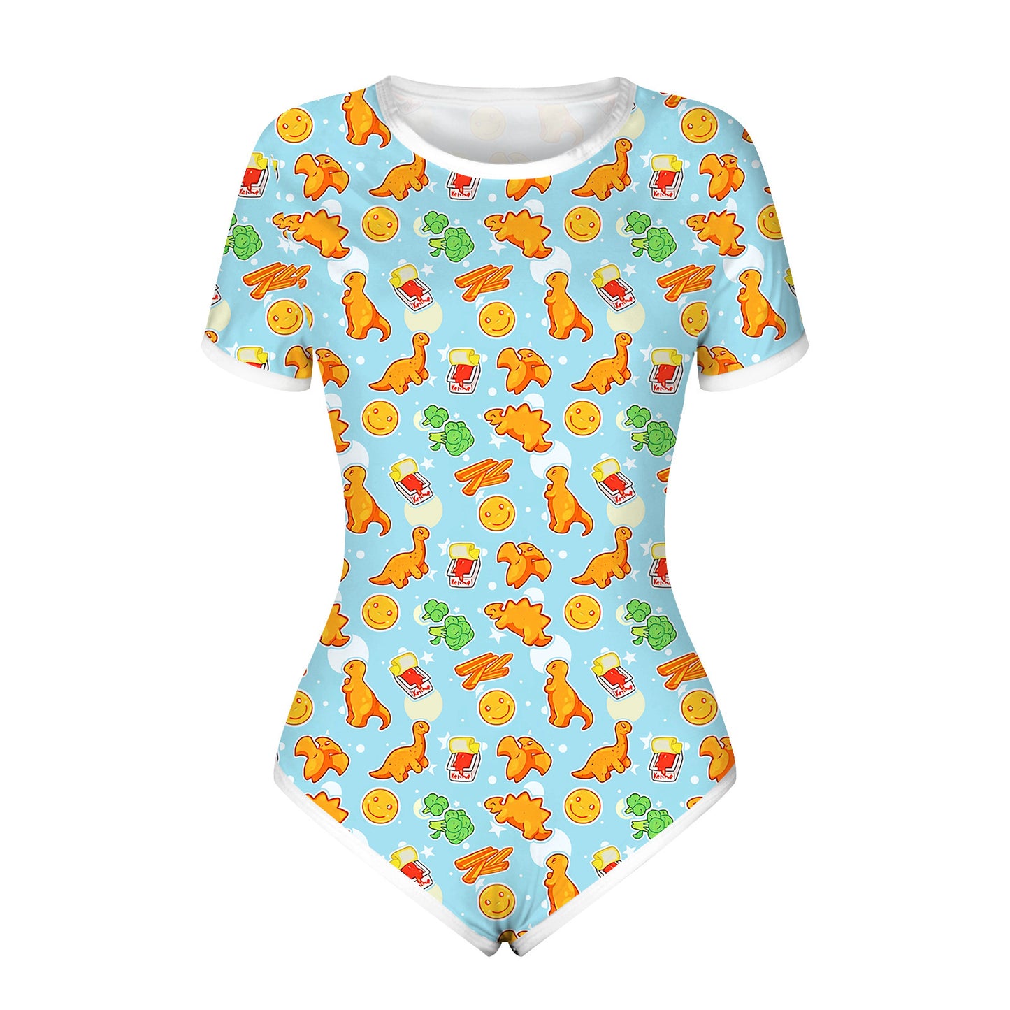 Women's Slim-fit Short-sleeved Jumpsuit Popular Fashion