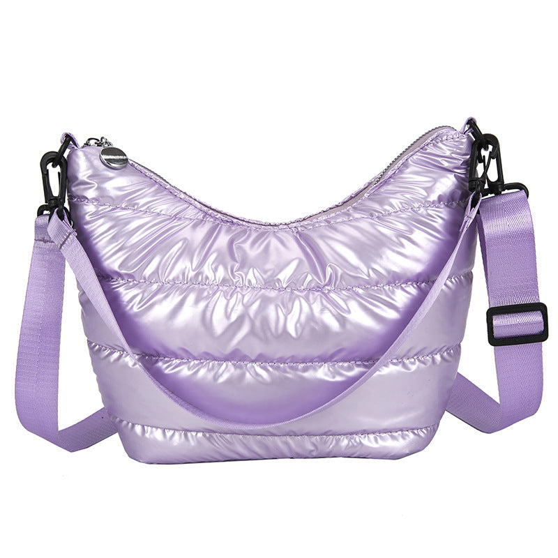 Women's Fashion Feather Single Shoulder Crossbody Bag