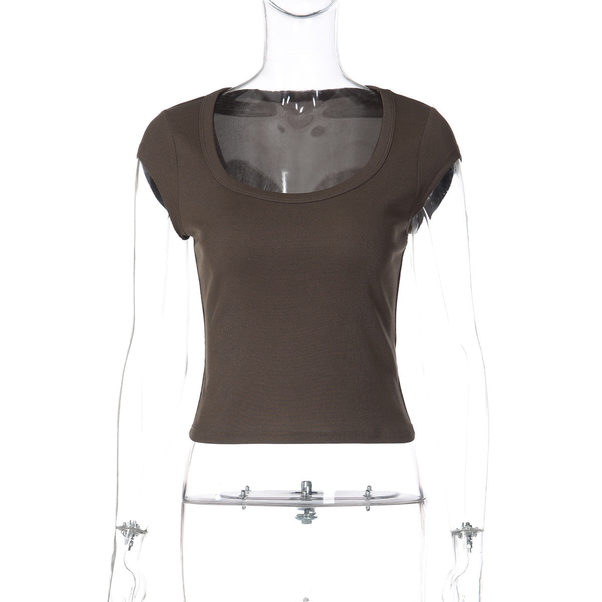 Women's Fashionable Slim-fit Cropped Top