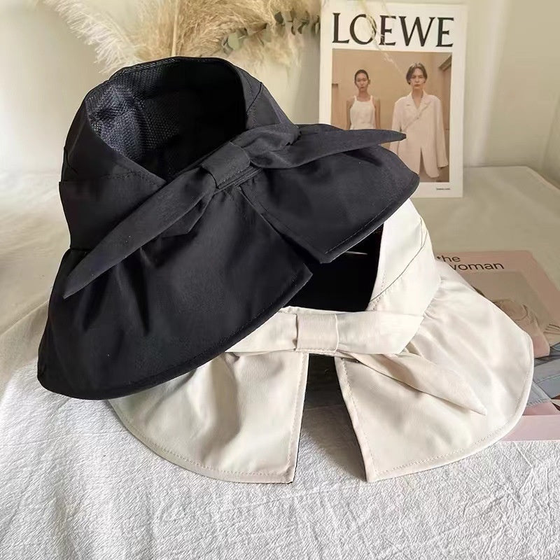 Vinyl Air Top Sun Protection Hat Sun Hat UV Protection Simple Big Brim