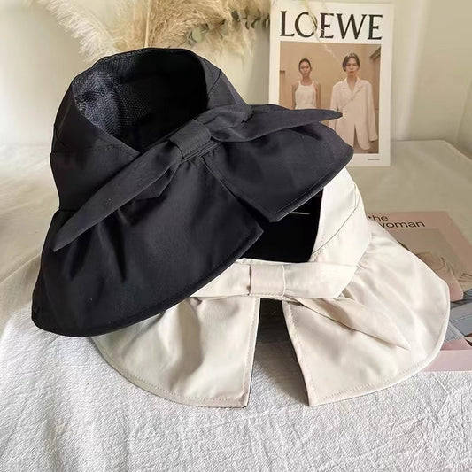 Vinyl Air Top Sun Protection Hat Sun Hat UV Protection Simple Big Brim
