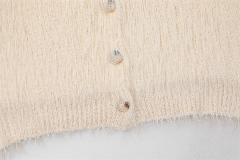 Long Ear Hooded Sweater Coat For Men