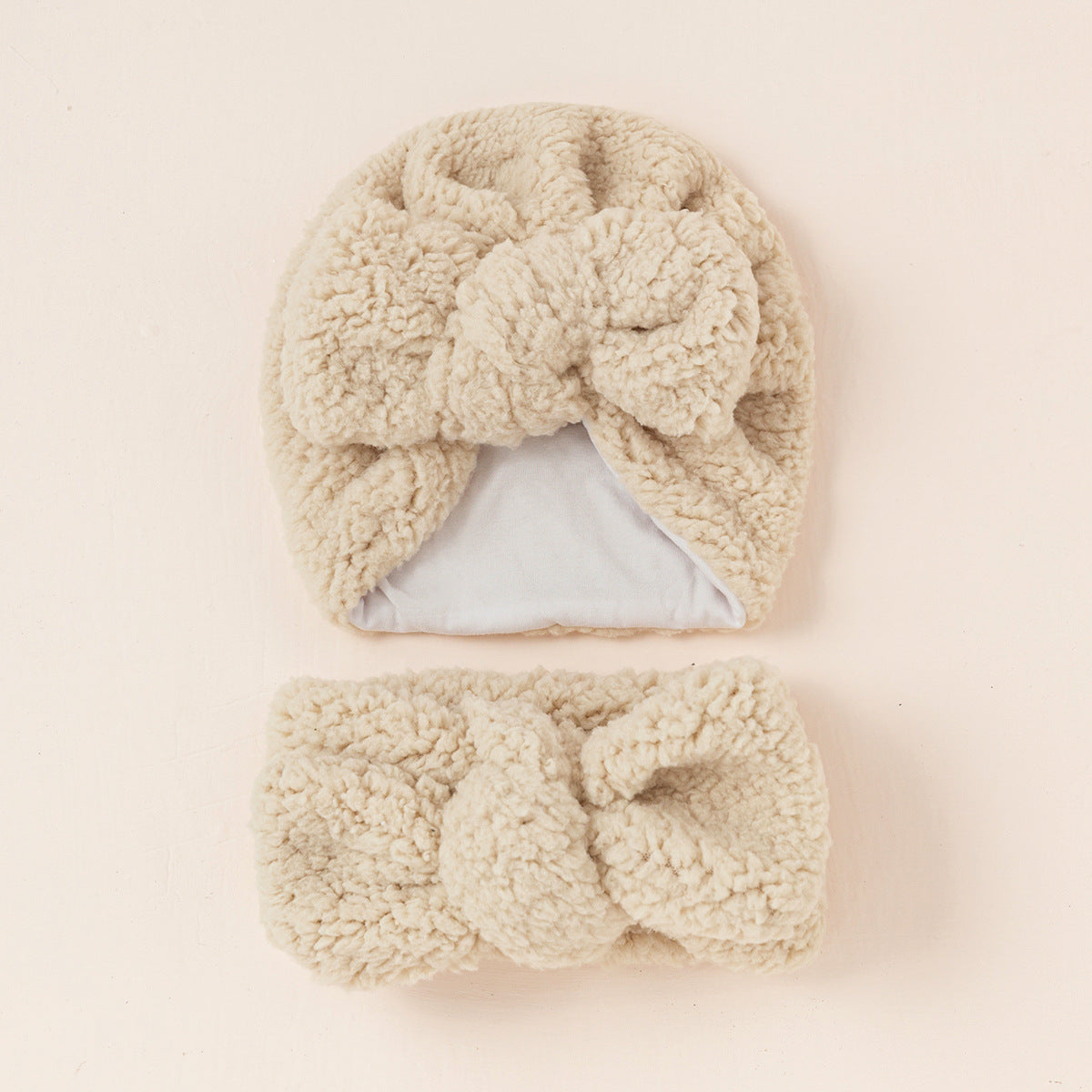 Children's Headband Two-piece Children's Hat And Scarf Set