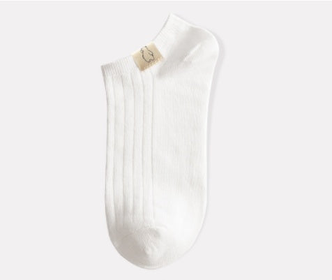 White Bear Cloth Label Small Invisible Women's Socks