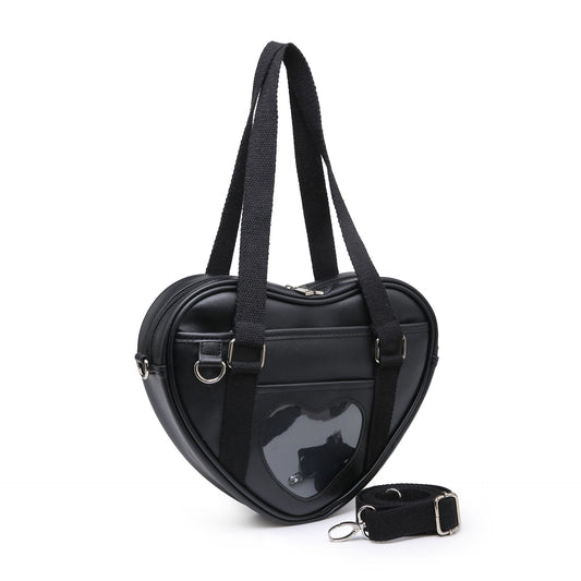Women's Fashion Love Shape Shoulder Crossbody Bag