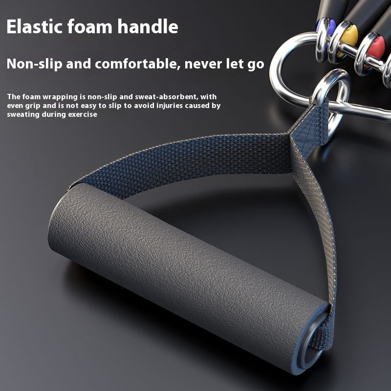 Multifunctional Training Pulling Rope Home Fitness Equipment Female Chest Expander Suit