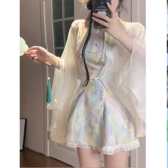 New Chinese Style Slimming Sense Of Design Short Dress
