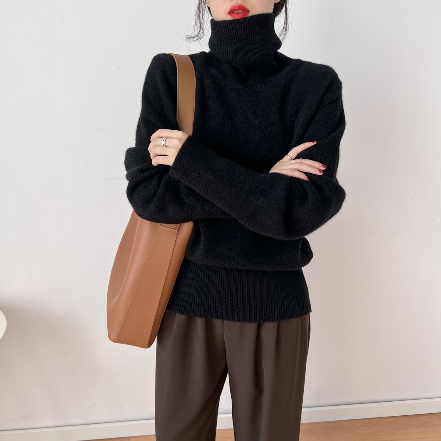 Loose Comfortable Retro Inner Wear Women's Sweater