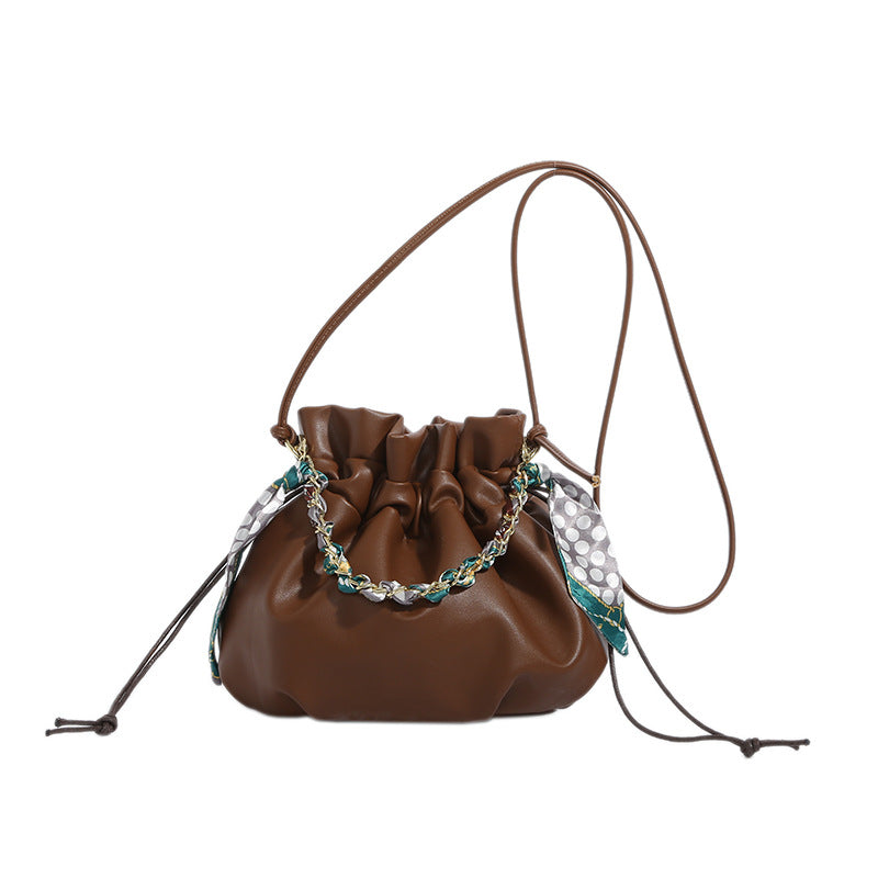Creative Bucket Mini Women's Messenger Bag Round Barrel
