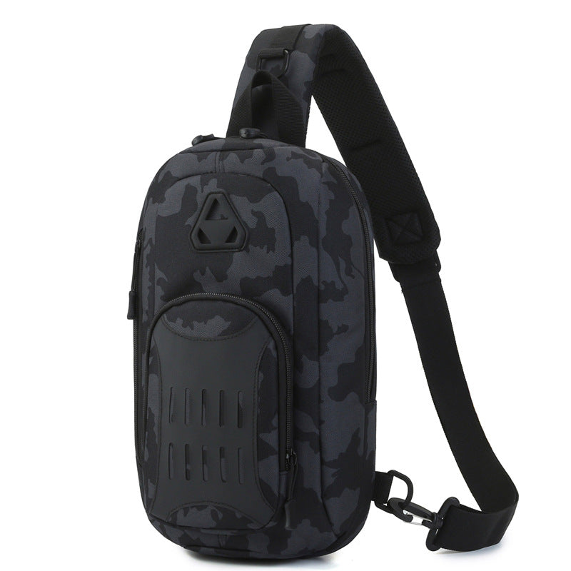 Multifunktionel Taktisk Brysttaske Mænds Skuldertaske Crossbody