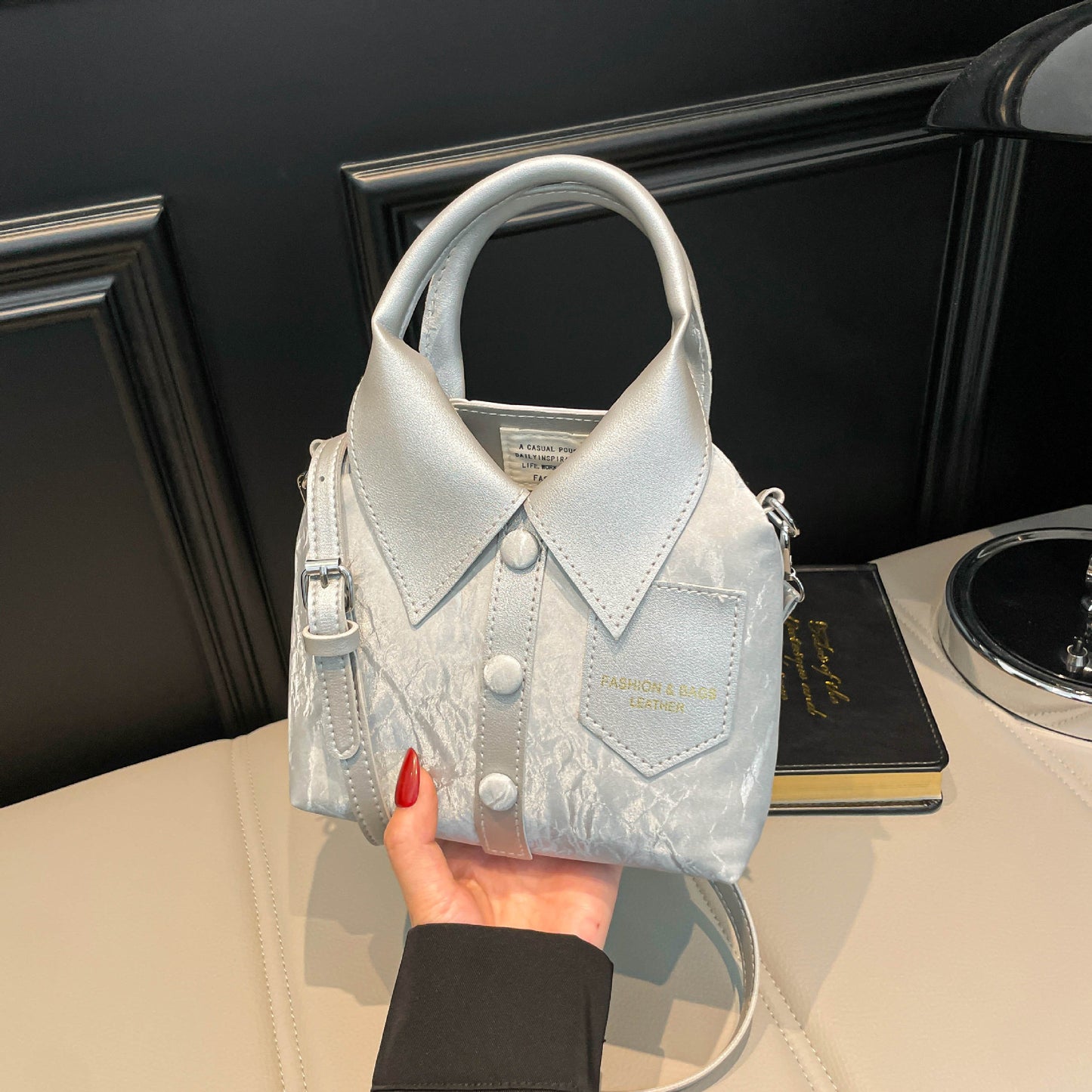 Shirt Handbag Women's Creative Messenger Bag