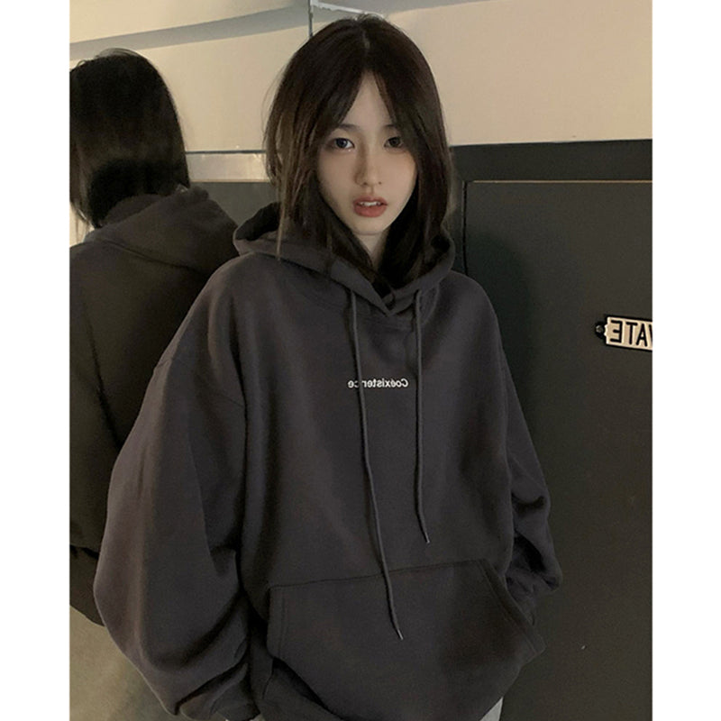 Lazy Wind Loose Korean Version Ins Trendy Coat Top Clothes