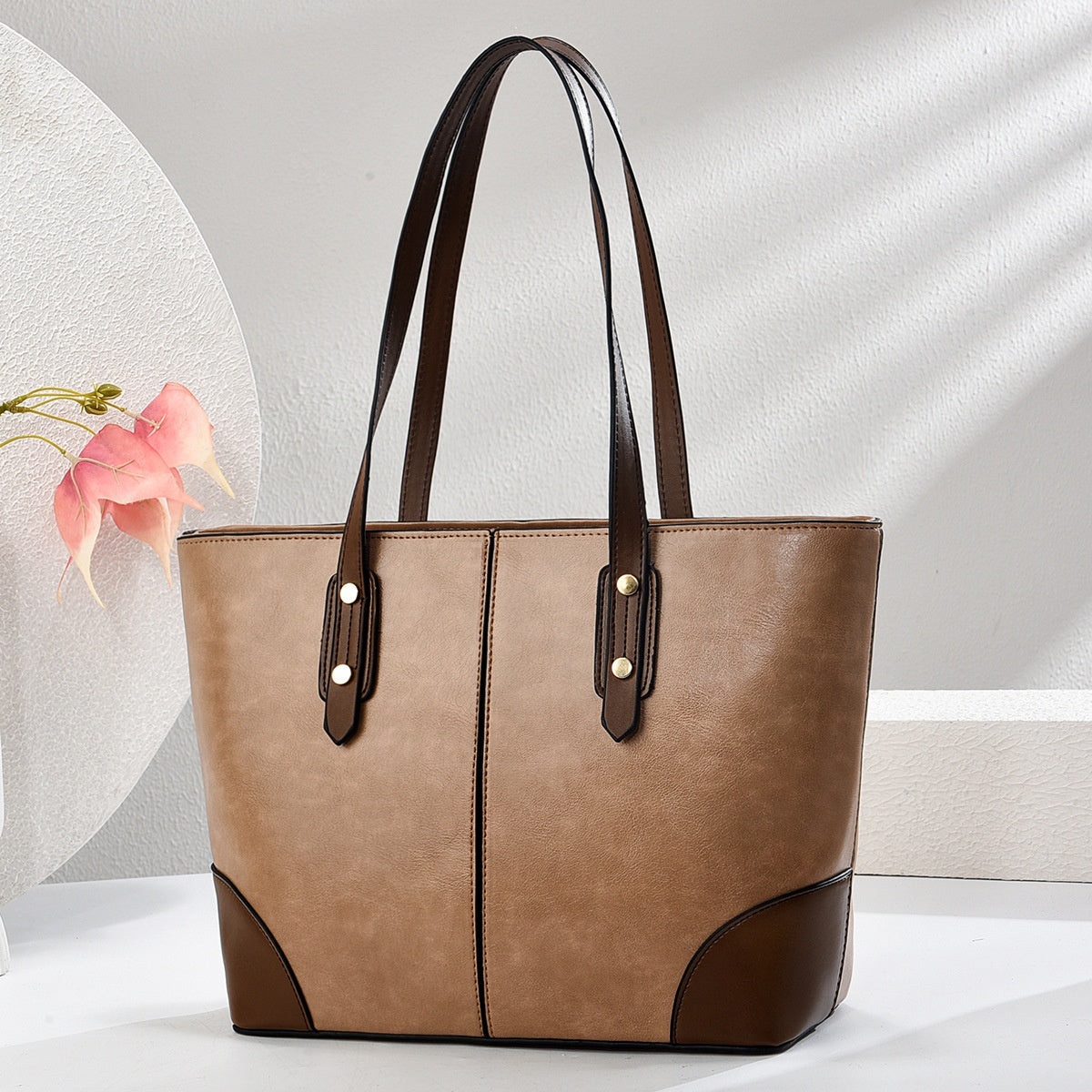Large Capacity Tote Single Shoulder Underarm Bag