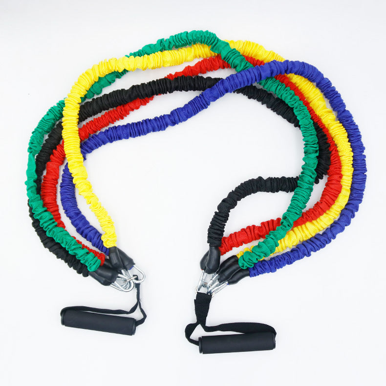 Multi-functional Household TPE Resistance Tube 11-piece Set